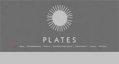 Desktop Screenshot of platesonthepark.com